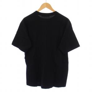 UNDERCOVER 24SS PSYCHO Tシャツ 半袖 クルーネック ロゴ プリント ストレッチ 2 黒 ブラック UC2D2801