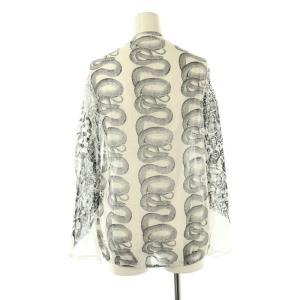 HYSTERIC GLAMOUR マンダラ柄 ブラウス FREE 白 黒 /MI OS