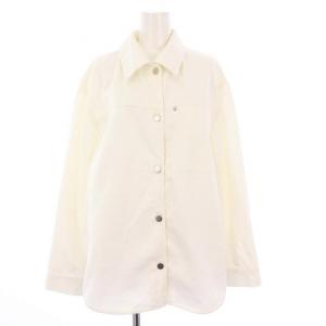 25SS SLATE DENIM IVANE デニムジャケット Gジャン ジージャン 38 ホワイト 03-5108250