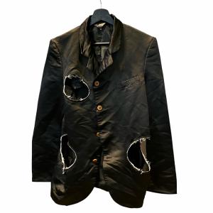 23AW Ester Satin Hole Jacket テーラードジャケット M ブラック