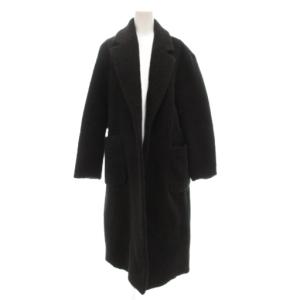 IL MIO CAPPOTTO リバーシブル チェスターコート 40 ブラック