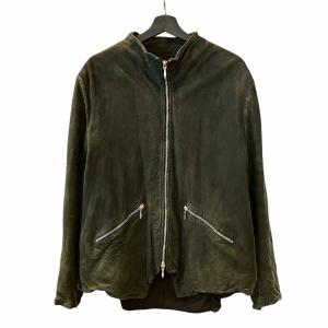 ジャーキン シングルライダース レザージャケット