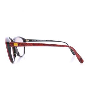 BALENCIAGA サングラス アイウェア メガネ 眼鏡 ウェリントン グラデーション 5914 赤 レッド 黒 ブラック