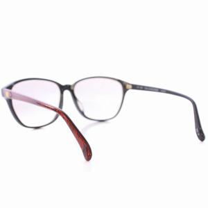 BALENCIAGA サングラス アイウェア メガネ 眼鏡 ウェリントン グラデーション 5914 赤 レッド 黒 ブラック