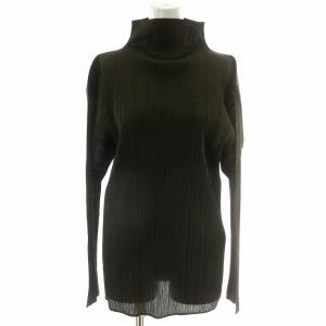 PLEATS PLEASE カットソー ボトルネック L