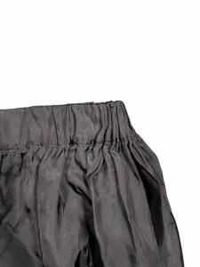 COMME des GARCONS COMME des GARCONS アシメ シアー フリルデザイン ロングスカート ネイビー S RO-P021