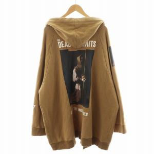 UNDERCOVER 19SS BIG ZIP PARKER WITH TAPE D.HERMITS