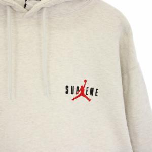 Supreme JORDAN 24AW Hooded Sweatshirt M グレー