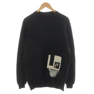 DRKSHDW スウェット パッチワーク S ブラック
