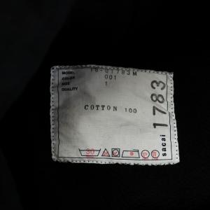 sacai Truth hoodie パーカー プルオーバー ロゴ 1 黒 ブラック 18-01783M /AN24