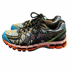 asics GEL-KAYANO 20 × KENZO Digital Aqua/Black 虎柄 23 ブラック