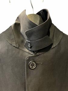 MACKINTOSH ステンカラーコート 2way 42 ネイビー