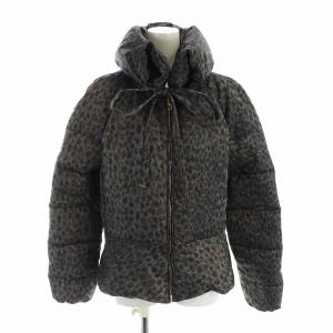 ダウンジャケット レオパード ガンチーニ 44