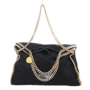 FALABELLA フォールドオーバー トートバッグ 2WAY ダイヤモンドカットチェーン