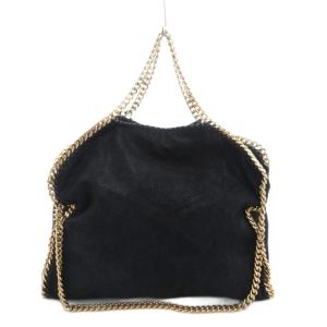 STELLA McCARTNEY FALABELLA フォールドオーバー トートバッグ 2WAY ダイヤモンドカットチェーン