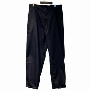WOOLY TWILL TROUSERS スラックス L 濃紺 ネイビー FSC243-40178