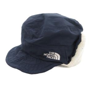 ランバーキャップ フライトキャップ 防寒キャップ 帽子 ロゴ M 紺 ネイビー NN41518 /AE