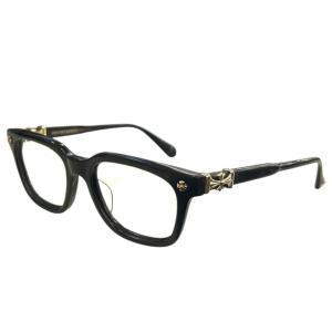サングラス COX UCKER BK-18KGP 52サイズ ウェリントン型 CHクロス