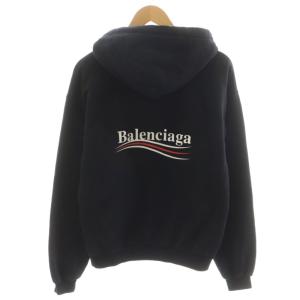 BALENCIAGA パーカー プルオーバー XS ブラック 508205