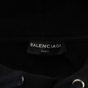 BALENCIAGA パーカー プルオーバー XS ブラック 508205