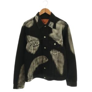 22AW デニムジャケット 2 ブラック ホワイト HE-Y07-534