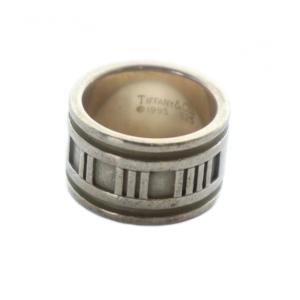 アトラス ワイド Atlas wide 指輪 ロゴ リング ローマン Silver925 10号 シルバー色