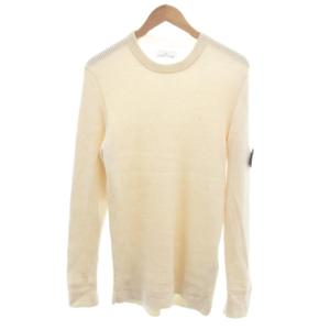 ニット プルオーバー コンパスロゴワッペン XL アイボリー 8115553C2