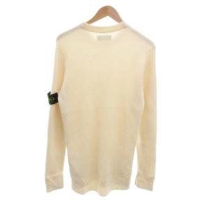 STONE ISLAND ニット プルオーバー コンパスロゴワッペン XL アイボリー 8115553C2