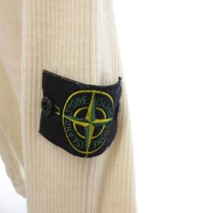 STONE ISLAND ニット プルオーバー コンパスロゴワッペン XL アイボリー 8115553C2