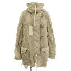 sacai コラボ SORA GIUBBOTTO ナイロンコート 0 グレージュ