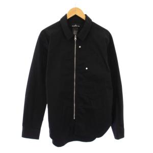 SHADOW PROJECT ジップシャツ L ブラック
