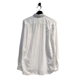 COMME des GARCONS HOMME PLUS 24SS ポリエステルシャツ S ホワイト PM-B024