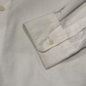 COMME des GARCONS HOMME PLUS 24SS ポリエステルシャツ S ホワイト PM-B024