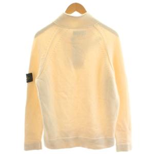STONE ISLAND ニット セーター ウール M アイボリー 6915577B6