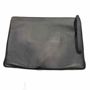 BALENCIAGA クラッチバッグ ロゴ レザー 黒 ブラック 594350・1090・V・528147 AA
