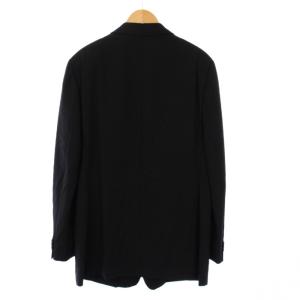 GIORGIO ARMANI テーラードジャケット ブレザー シングル 54 黒 /KH