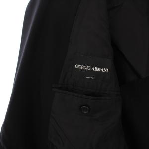 GIORGIO ARMANI テーラードジャケット ブレザー シングル 54 黒 /KH