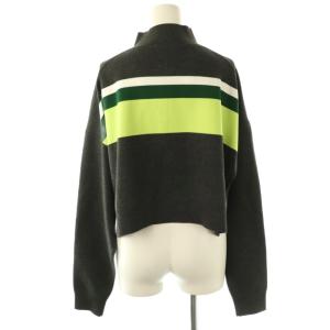 ENFOLD 25AW ZIP CARDIGAN 38 チャコールグレー