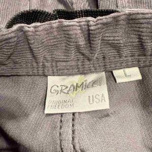 GRAMiCCi ×LEE コーデュロイパンツ ベルト L グレー TC