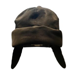 25AW EAR FLAP WATCH CAP フライトキャップ ワッチキャップ 耳当て 1 黒 ブラック