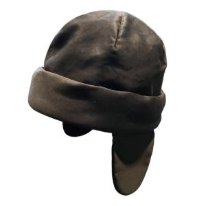 KIJIMATAKAYUKI 25AW EAR FLAP WATCH CAP フライトキャップ ワッチキャップ 耳当て 1 黒 ブラック