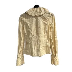 RALPH LAUREN シャツ ブラウス フリル  カットソー アイボリー 9 M位 WGA