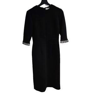 ワンピース ロング 長袖 36 黒 ブラック WGA  BD1921-2K-23