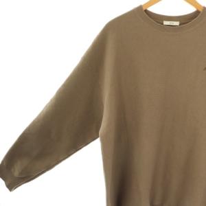 ATON NATURAL DYED URAKE OVERSIZED PULLOVER スウェット トレーナー プルオーバー