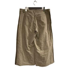 RALPH LAUREN ワイドパンツ ストレート サイド ライン ベージュ WGA