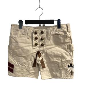 ショートパンツ ハーフ パッチ 42 ベージュ WGA