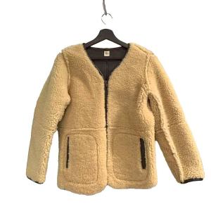 ジャケット ボア 裏地レザー XS 黄 イエロー WGA