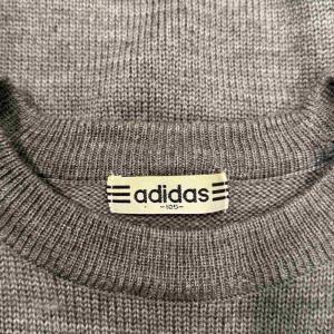 adidas Originals セーター トレーナー ロゴ 長袖 グレー WGA
