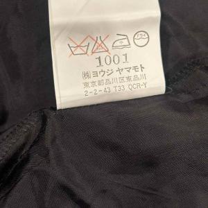 Yohji Yamamoto タイトスカート ロング 黒 ブラック WGA