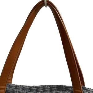 MACKINTOSH PHILOSOPHY MACKINTOSHPHILOSOPHY ペーパートート ハンドバック 編み込み 紺 ネイビー WGA